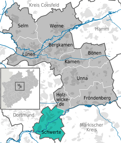 Schwerte Karte umkreis