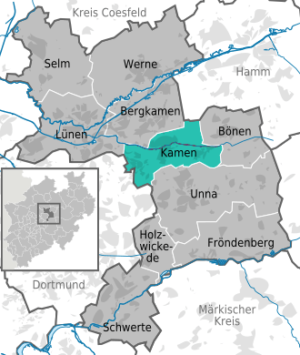 Kamen Karte Unna